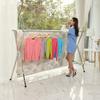 AIODE Clothes Drying Rack for Laundry Foldable Free of Installation Adjustable Stainless Steel Garment Rack view 4