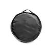 Cabilock Folding Circular Drying Net Zippers Mesh Dryer for Herbs Fruits and Vegetables Convenient Outdoor Hanging Drying Rack Black view 3