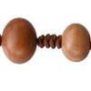 IHM Imports Sine Cera Light Jujube Wood 5 Decade Catholic Rosary, Double-sided Laser Engraved Centerpiece with Smooth 10/12mm Beads view 4