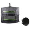Cabilock 2-Layers Drying Net with Zipper Cloth Hanging Storage view 1