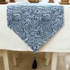 KXMYT Table Runners, Japanese Style Linen Cotton Tablecloths with Tasseled, Non-Slip Heat-Resistant, for Hotel/Kitchen/Party/Meeting Room,A,32200cm view 1