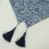 KXMYT Table Runners, Japanese Style Linen Cotton Tablecloths with Tasseled, Non-Slip Heat-Resistant, for Hotel/Kitchen/Party/Meeting Room,A,32200cm view 2