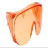 Calabria 1003 Fit Over Safety Glasses Fitover Prescription Eyewear Orange Men Women Large Wraparound Tinted Anti Fog Scratch view 1