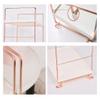 2 Tier Bathroom Organizer Countertop Vanity Tray Cosmetic Storage Shelf Kitchen Spice Rack Orgnizer view 3