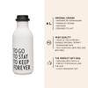 Design Letters To Go Water Bottle 17 Oz | Vintage Drinking Bottle Unbreakable | Milk Container Shape Bottle Leakproof, BPA/BPS Free, Drop Safe | Drinking Jar Bottles for Kid, Adult| Titan Water Bottle view 3