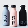 Design Letters To Go Water Bottle 17 Oz | Vintage Drinking Bottle Unbreakable | Milk Container Shape Bottle Leakproof, BPA/BPS Free, Drop Safe | Drinking Jar Bottles for Kid, Adult| Titan Water Bottle view 4