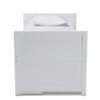 Baxton Studio Beds (Storage), Twin, White view 3