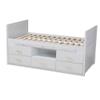 Baxton Studio Beds (Storage), Twin, White view 4