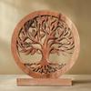Decozen Wood Tree of Life Sculpture, Gift for Mom Home Decor, Living Room, Boho, Coffee Table, Centerpiece Table Decor, Mantle, Bathroom Shelf, Farmhouse, Christmas Decorations, Mothers day Gifts view 1