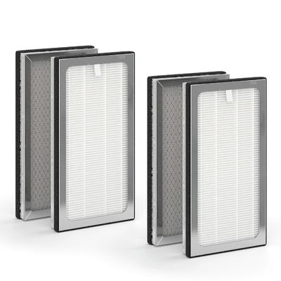 Medify MA-15 Set Genuine Replacement Filter for Allergens, Smoke, Wildfires, Dust, Odors, Pollen, Pet Dander | 3 in 1 with Pre-filter, True HEPA H13 and Activated Carbon for 99.9% Removal | 2-Pack