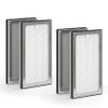 Medify MA-15 Set Genuine Replacement Filter for Allergens, Smoke, Wildfires, Dust, Odors, Pollen, Pet Dander | 3 in 1 with Pre-filter, True HEPA H13 and Activated Carbon for 99.9% Removal | 2-Pack view 1