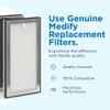 Medify MA-15 Set Genuine Replacement Filter for Allergens, Smoke, Wildfires, Dust, Odors, Pollen, Pet Dander | 3 in 1 with Pre-filter, True HEPA H13 and Activated Carbon for 99.9% Removal | 2-Pack view 2