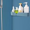 Cabilock Fawn Design Wall Storage Rack Practical Bathroom and Kitchen Organizer No Drill Plastic Shelves for Sundries -saving Design for Home Use view 2