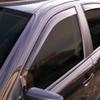 ClimAir Car Comfort Window Visors Dark Compatible with Fiat 500e (332) 2020- incl. 3+1/Cabrio view 1