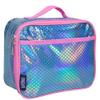 Wildkin Kids Insulated Lunch Box Durable and Reusable for School & Travel - Mermaid Scales view 1