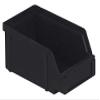 Black Conductive Stack and Hang Bin,7"L x 4"W x 3"H view 1