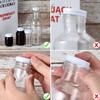 Patelai 36 Pcs 38 mm White Growler Caps Lids, Tinplate Metal Screw Caps with White Filling Glue Fits for Most 1/2 and 1 Gallon Jugs view 4