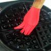 HAWOK Cast Iron Waffle Maker with Handle Hoder and Basting Brush view 3