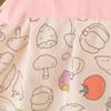 Kids Cooking Baking Apron | Toddler, Little Girls, Cute Kitchen Chef Aprons by CRB Fashion (2 to 5 Years Old, Peach Pink) view 3