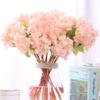 10-Pack Artificial Flower Bouquets Simulation Flower Bunches for Home Hotel Decoration - Pink view 2