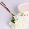 10-Pack Artificial Flower Bouquets Simulation Flower Bunches for Home Hotel Decoration - White view 2