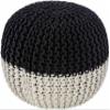 Hauteloom Dothan 20" x 20" x 14" Pouf view 1