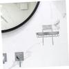 Cabilock Soap Suction Cup Holder Bathroom Soap Dish Adhesive Wall Holder Stainless Steel Hanging Sink Rack with Hook for Kitchen Bathroom Shower view 2