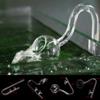 Youngy Aquarium Planted Glass Outflow Inflow Lily Pipe 13mm/17mm Tube with Suction Cup - 17mm view 3