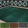 iCustomRug Synthetic Grass Rug  6 x 6ft Emerald Turf Carpet for Patios, Yards, Boats, Camping  Indoor/Outdoor Use view 2