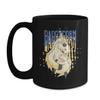 BeeTeeStore Funny Unicorn Dad Mug - Daddycorn 15oz Black Ceramic Coffee Cup for Father's Day, Parents Day & Unicorn Party Gifts - Distinctive Papacorn Design view 1