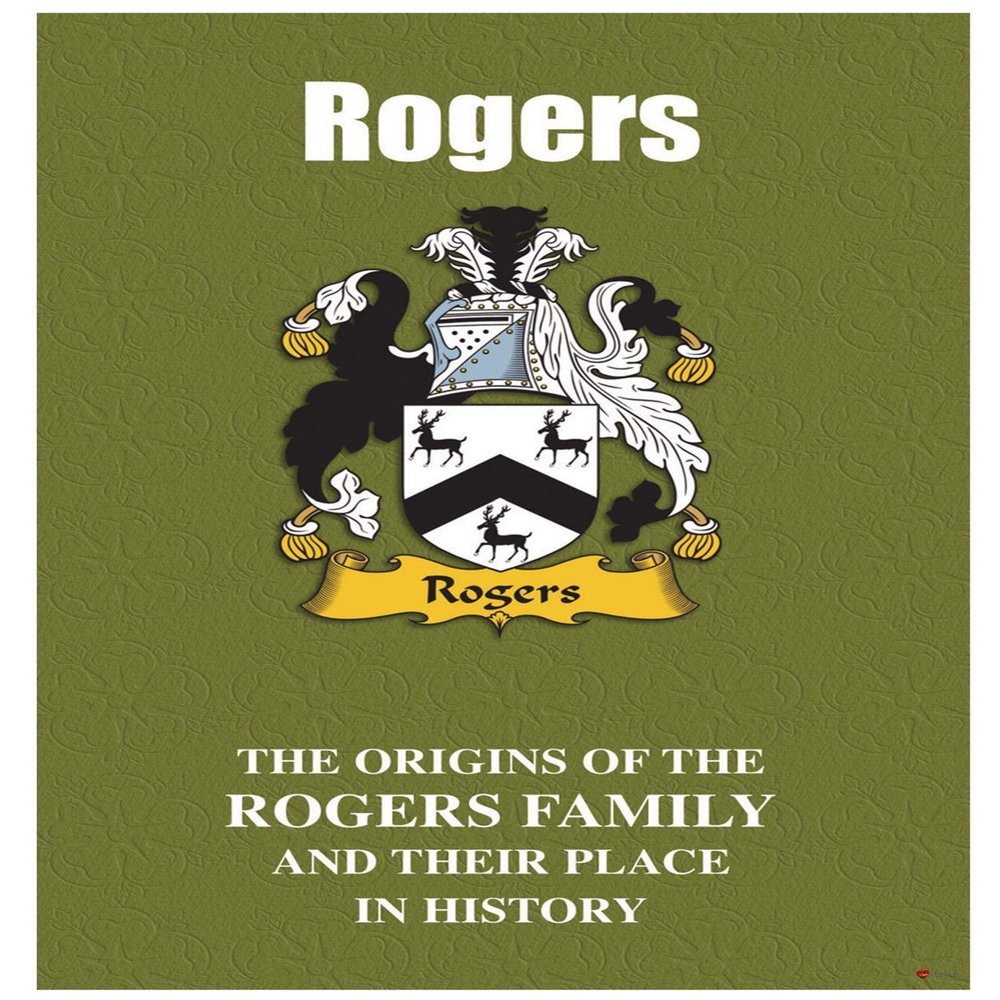 I LUV LTD Rogers English Family Surname History Booklet with Brief Historical Facts