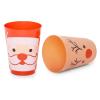 Sparkle and Bash 24 Pack Plastic Christmas Cups for Kids, 4 Xmas Designs - Table Decoration for Holiday Parties, 16 oz view 4
