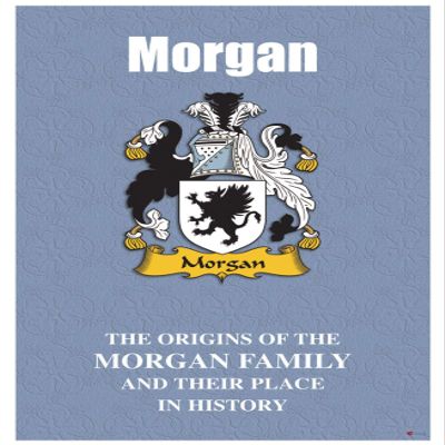 I LUV LTD Morgan English Family Surname History Booklet with Brief Historical Facts