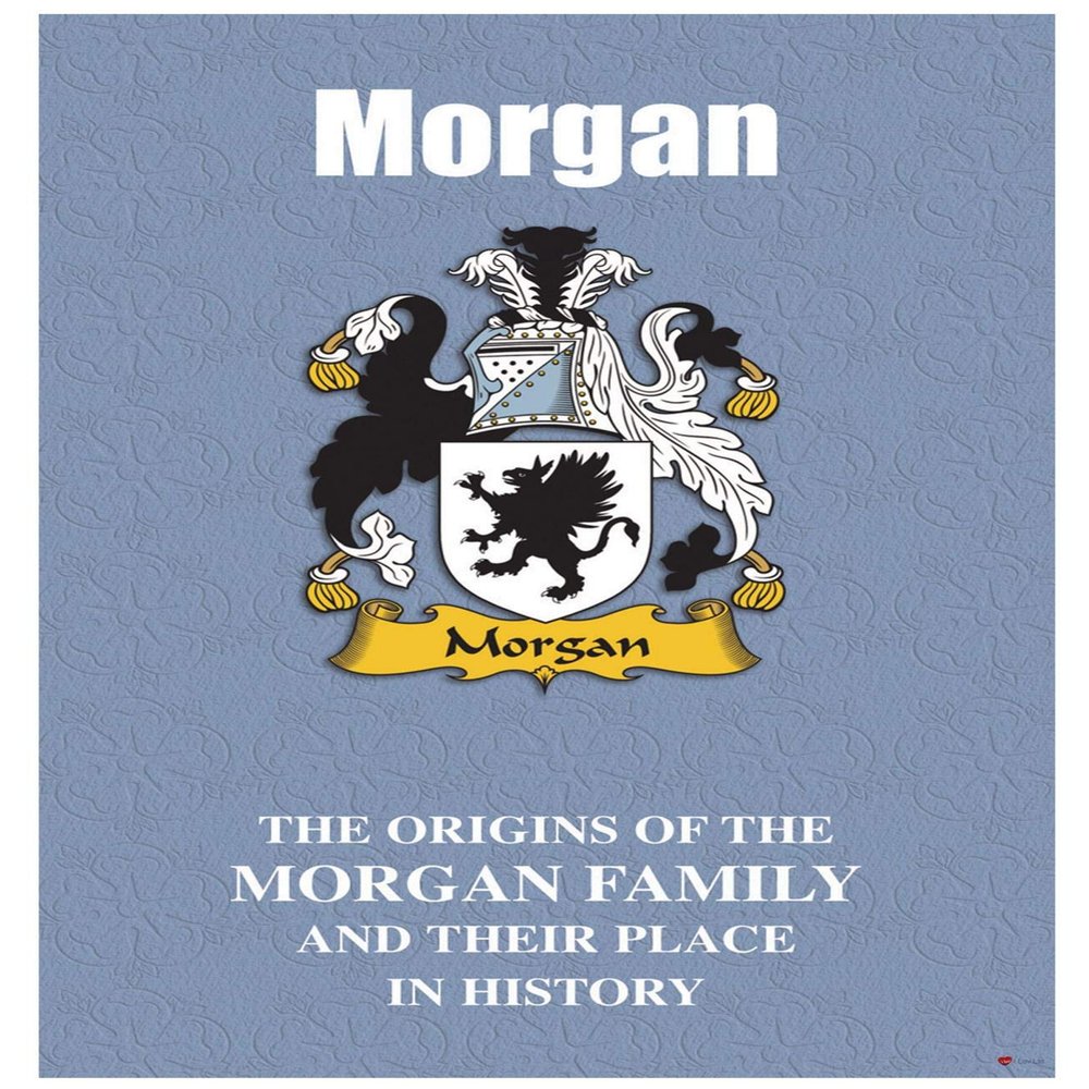 I LUV LTD Morgan English Family Surname History Booklet with Brief Historical Facts