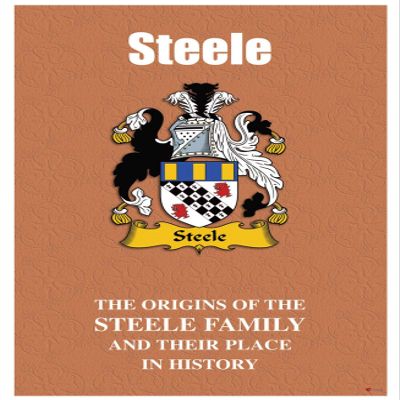 I LUV LTD Steele English Family Surname History Booklet with Brief Historical Facts