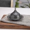 Alisveristime Handmade Turkish Tea Water Zamzam Serving Set Glasses Saucer, Tray and Spoon (Authentic Black) view 3