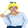 Foam Party Hats: Ponytail Foam Wig - Cosplay Wigs - Drag Queen Wig - Party Favors - Crazy Hat Day view 3