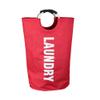 BBEART Large Laundry Basket Collapsible Fabric Laundry Hamper Foldable Waterproof Clothes Bag for Laundry Bathroom (Red) view 1