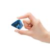 Crystal Pyramid of Natural Blue Sodalite Chakra Healing Stone, 1.5 inch view 2