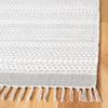SAFAVIEH Kilim Collection Accent Rug - 4' x 6', Grey & Beige, Handmade Flat Weave Cotton, Ideal for High Traffic Areas in Entryway, Living Room, Bedroom (KLM705F) view 4