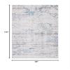SAFAVIEH Area Rug 8x10 - Amelia Collection - Large - Grey & Blue, Modern Design, Non-Shedding & Easy Cleaning, Ideal for Living Room, Bedroom, Office, Dining Space (ALA248G) view 2