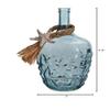 Home Essentials 31991 Aqua Bottle with Raffia and Starfish Icon, 11-inch High view 2