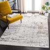 SAFAVIEH Amelia Collection Accent Rug - 4'5" x 6'5", Grey & Gold, Modern Abstract Design, Non-Shedding & Easy Care, Ideal for High Traffic Areas in Entryway, Living Room, Bedroom (ALA248F) view 1