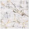 SAFAVIEH Amelia Collection Accent Rug - 4'5" x 6'5", Grey & Gold, Modern Abstract Design, Non-Shedding & Easy Care, Ideal for High Traffic Areas in Entryway, Living Room, Bedroom (ALA293G) view 3
