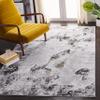 SAFAVIEH Area Rug 8x10 - Amelia Collection - Large - Grey & Gold, Modern Design, Non-Shedding & Easy Cleaning, Ideal for Living Room, Bedroom, Office, Dining Space (ALA232F) view 1