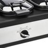Amazon Basics Stainless Steel 3 x 2.5 Quarts Triple Slow Cooker, Brushed Stainless Steel view 4