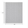 SAFAVIEH Area Rug 8x10 - Augustine Collection - Large - Grey & Ivory, Geometric Fringe Design, Easy Cleaning, Ideal for Living Room, Bedroom, Office, Dining Space (AGT484F) view 2