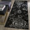 SAFAVIEH Area Rug 8x10 - Adirondack Collection - Large - Ivory & Blue, Floral Glam Damask Design, Non-Shedding & Easy Cleaning, Ideal for Living Room, Bedroom, Office, Dining Space (ADR114M) view 4