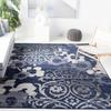 SAFAVIEH Area Rug 8x10 - Adirondack Collection - Large - Ivory & Green, Floral Glam Damask Design, Non-Shedding & Easy Cleaning, Ideal for Living Room, Bedroom, Office, Dining Space (ADR114Y) view 2