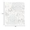 SAFAVIEH Area Rug 8x10 - Adirondack Collection - Large - Ivory & Grey, Floral Glam Damask Design, Non-Shedding & Easy Cleaning, Ideal for Living Room, Bedroom, Office, Dining Space (ADR114C) view 2